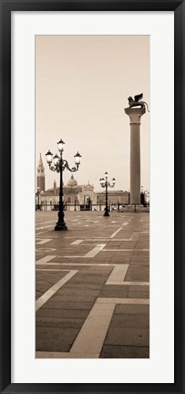 Framed Piazza San Marco No. 2 Print