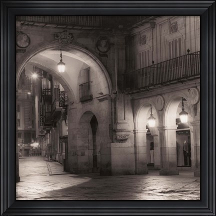 Framed Plaza de la Mayor Print