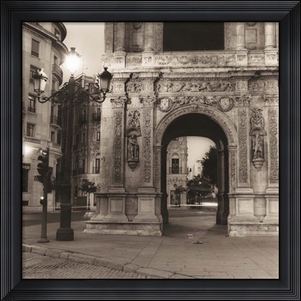 Framed Plaza de San Francisco Print