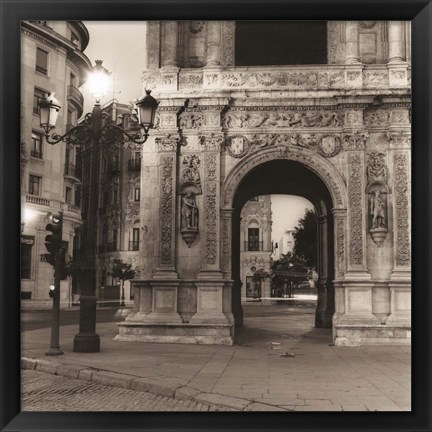 Framed Plaza de San Francisco Print