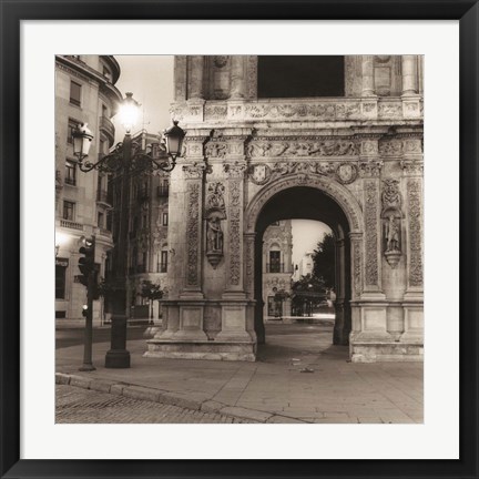 Framed Plaza de San Francisco Print