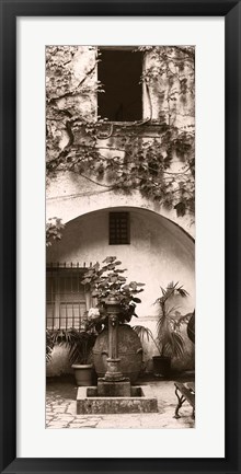 Framed Portico, Ravello Print