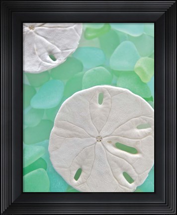 Framed Seaglass 5 Print