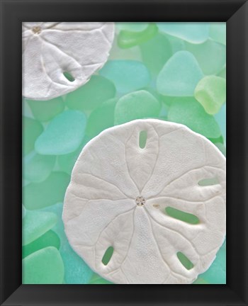 Framed Seaglass 5 Print