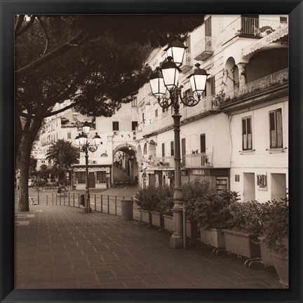 Framed Strada, Amalfi Print