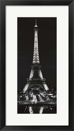 Framed Tour Eiffel la Nuit Print