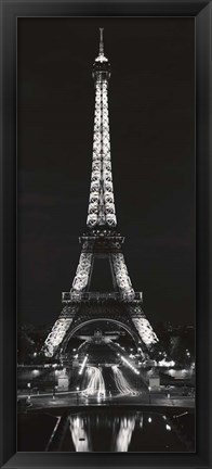 Framed Tour Eiffel la Nuit Print