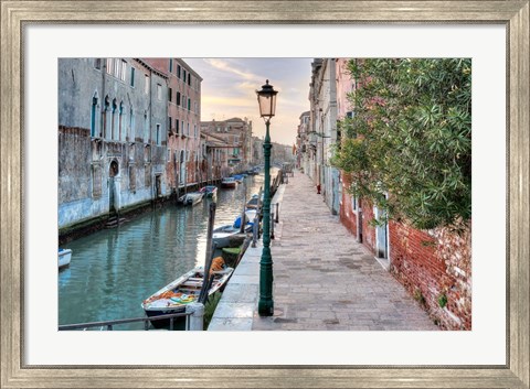 Framed Venetian Passeggiata Print