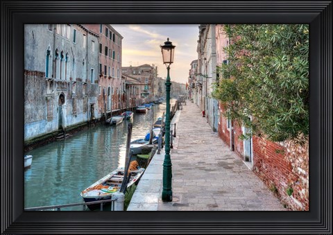 Framed Venetian Passeggiata Print