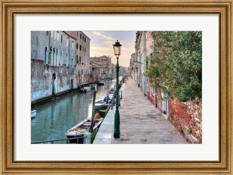 Framed Venetian Passeggiata Print
