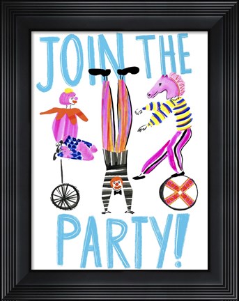 Framed Circus Fun II Print