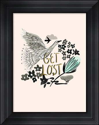 Framed Roam Free III Print
