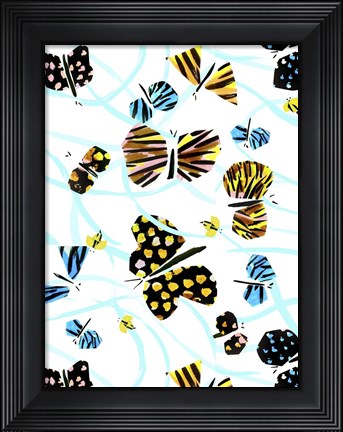 Framed Capri III Print