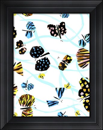 Framed Capri IV Print