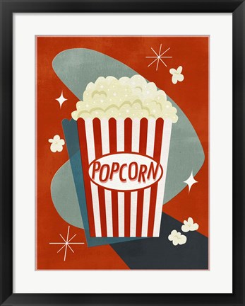 Framed Retro Refreshments I Print