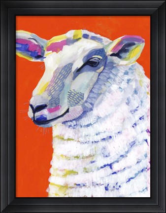 Framed Animal Party II Print