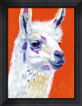 Framed Animal Party IV Print