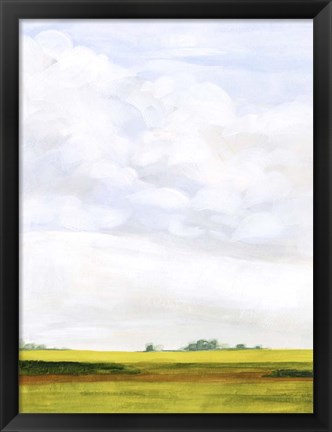 Framed Field Walk I Print