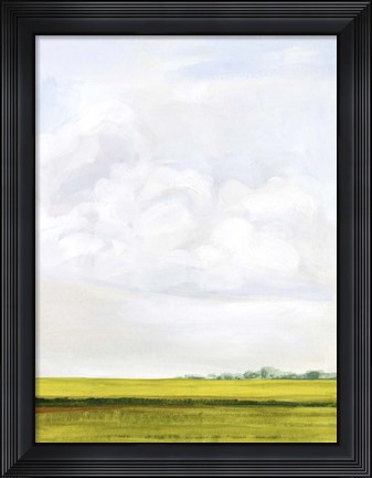 Framed Field Walk II Print