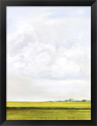 Framed Field Walk II Print