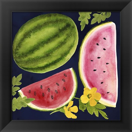 Framed Fresh Fruit II Print