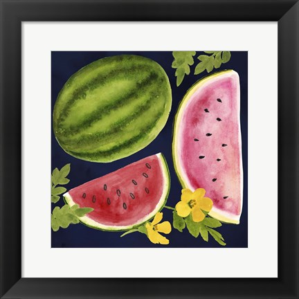 Framed Fresh Fruit II Print