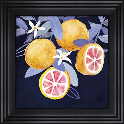 Framed Fresh Fruit III Print