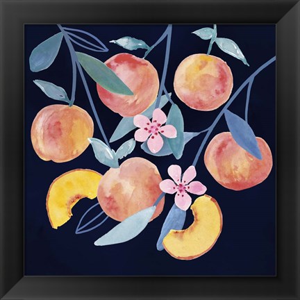 Framed Fresh Fruit IV Print