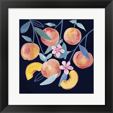 Framed Fresh Fruit IV Print