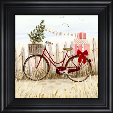 Framed Christmas Coast I Print
