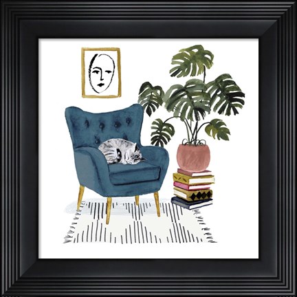 Framed Homebody I Print