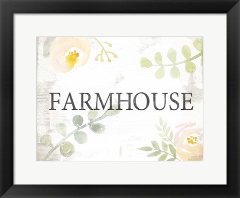 Framed Farmhouse Sayings I Print