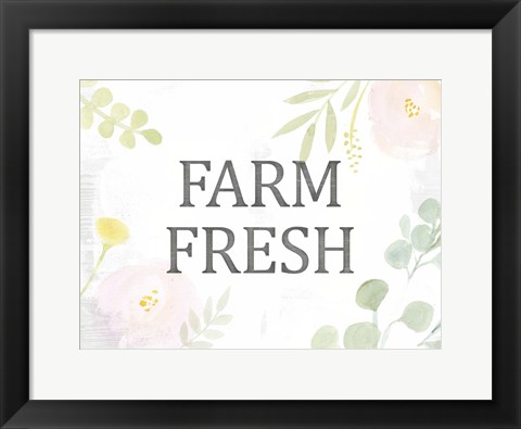 Framed Farmhouse Sayings VI Print