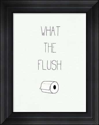 Framed Potty Humor II Print