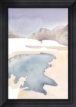 Framed Cross Country Abstraction III Print