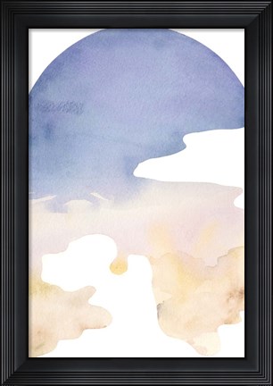 Framed Cross Country Abstraction IV Print