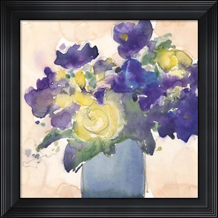 Framed Floral Beauties II Print