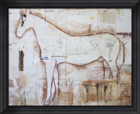 Framed Practical Horse Keeper Print