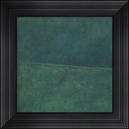 Framed Green Zen II Print