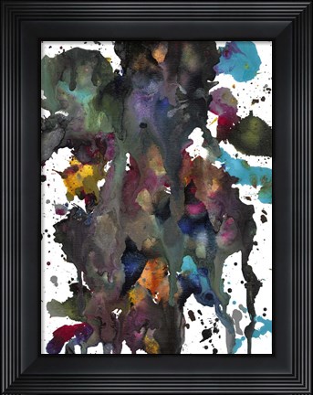 Framed Color Blast I Print