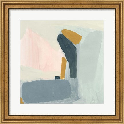 Framed Muted Compostition II Print