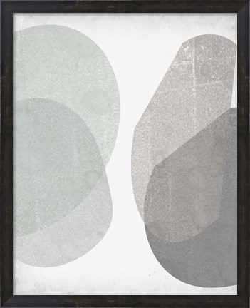 Framed Soft Shapes IV Print