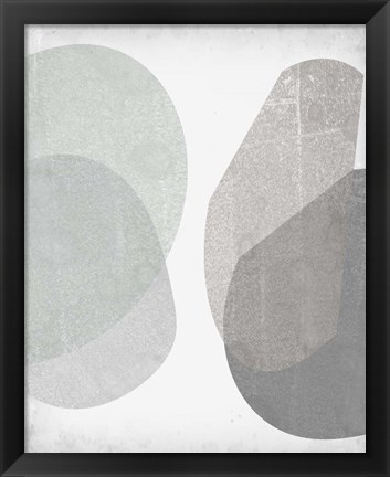 Framed Soft Shapes IV Print