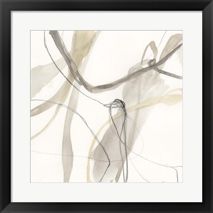 Framed Neutral Momentum III Print