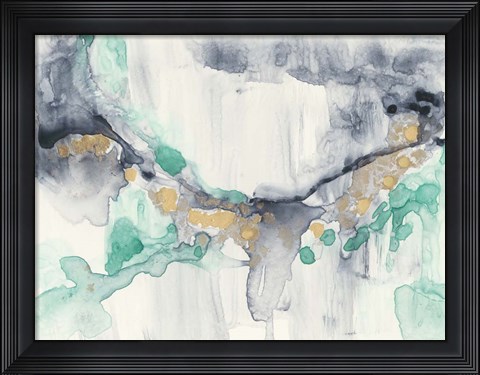 Framed Viridian Canyon II Print