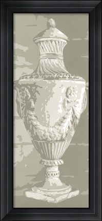 Framed Graphic Urn II Print