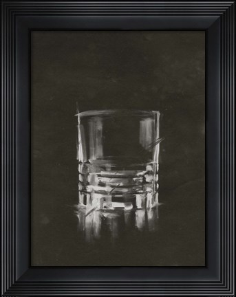 Framed Crystal Barware V Print