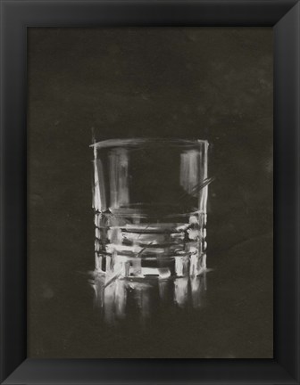 Framed Crystal Barware V Print