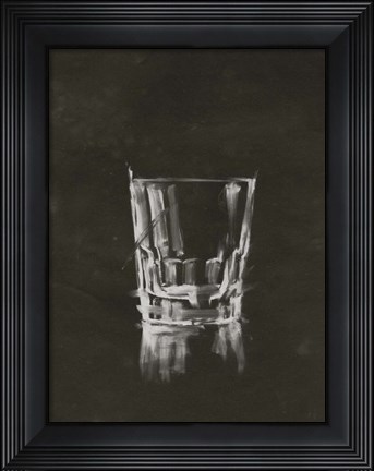 Framed Crystal Barware VI Print