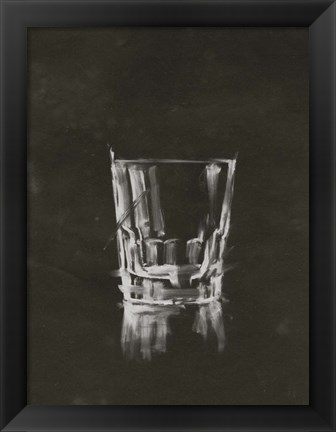 Framed Crystal Barware VI Print